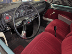 1971 Citroen DS20 interior red seats