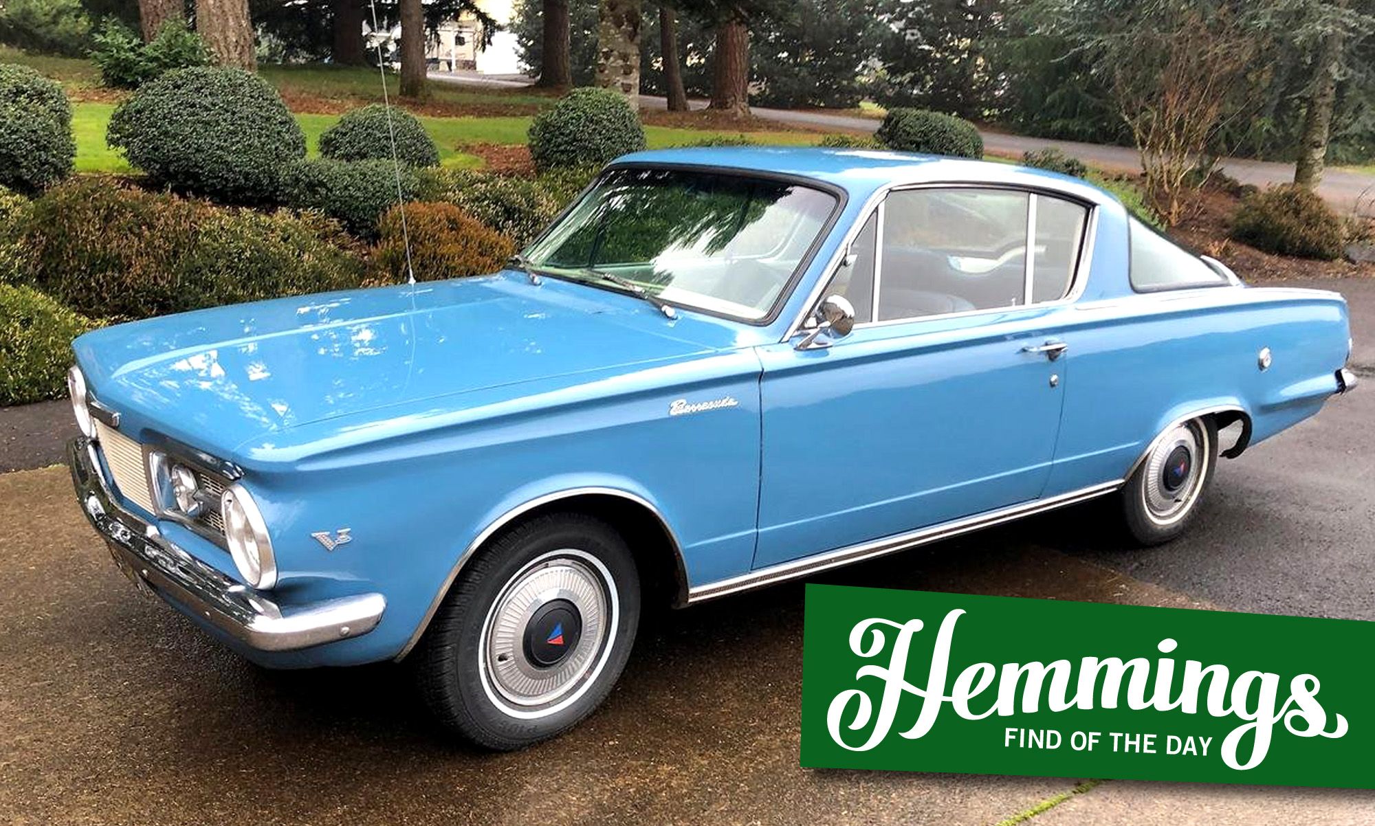 Hemmings Find of the Day 1965 Plymouth Barracuda Hemmings Daily