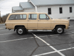 1977 Chevrolet Suburban side beige