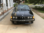 1985 BMW 635CSi front view