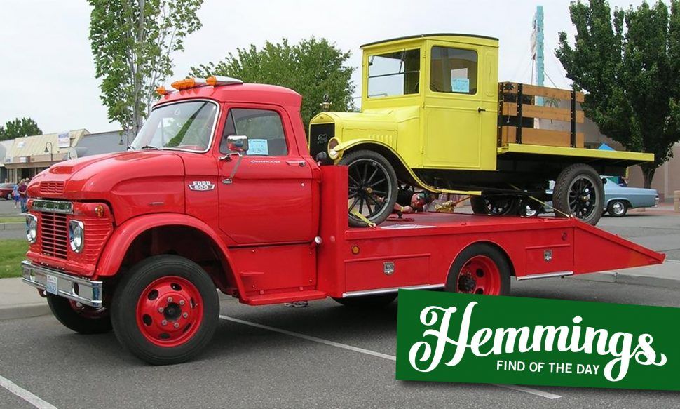 Hemmings Find Of The Day 1966 Ford F600 Car Hauler Blog Hemmings Com